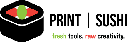 PrintSushi.com Logo Design from Brand Swivel